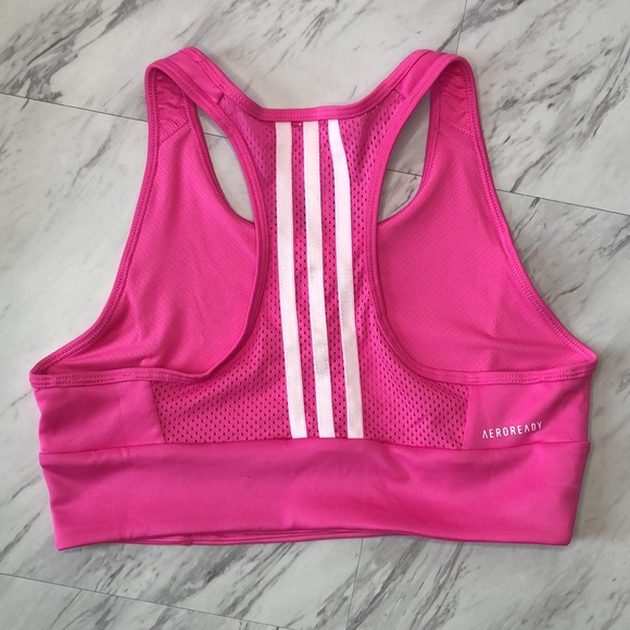 Adidas Sports Bra, Small - Picture 3 of 8